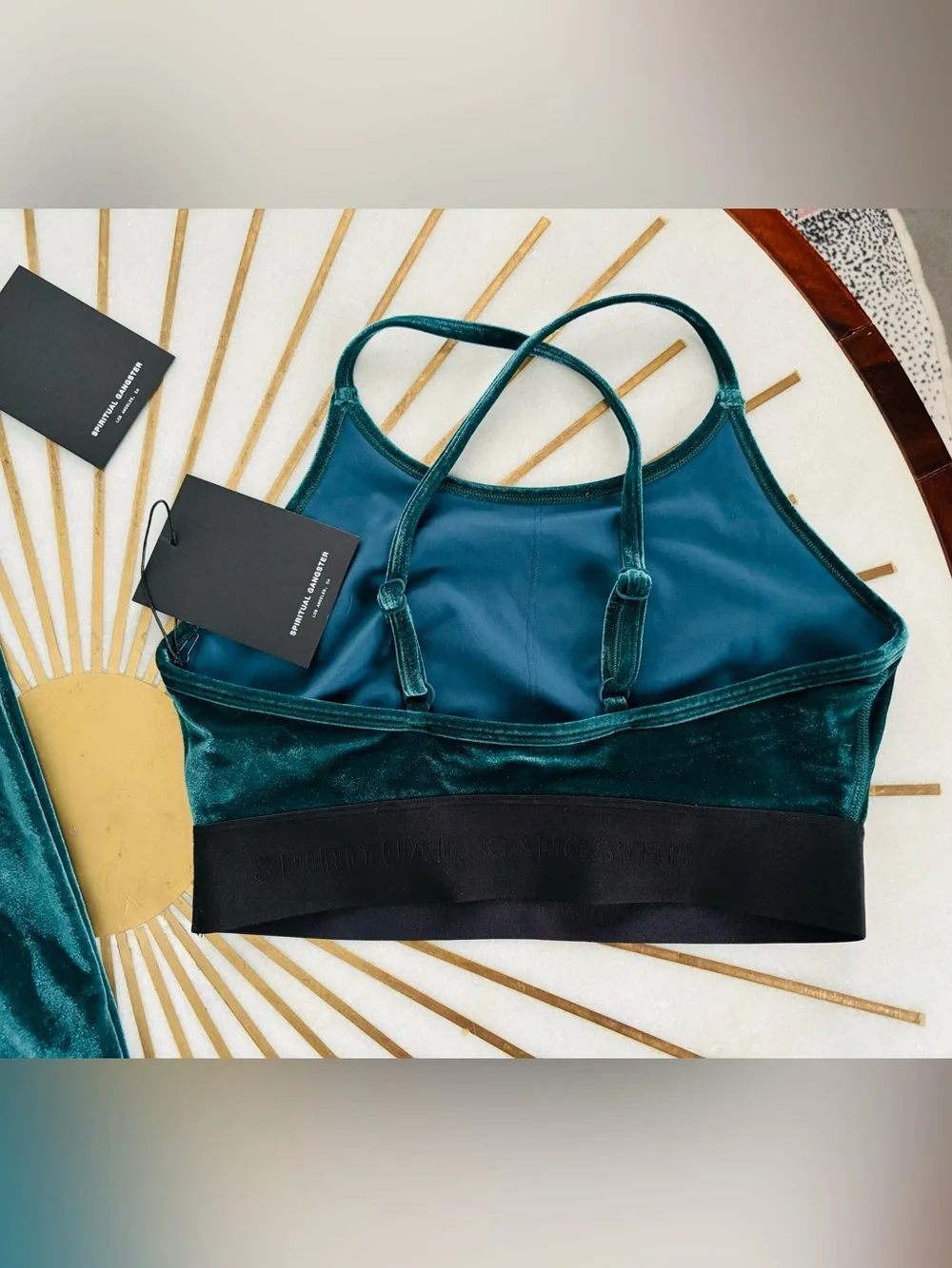 NWT Spiritual Gangster Matching Velour Set